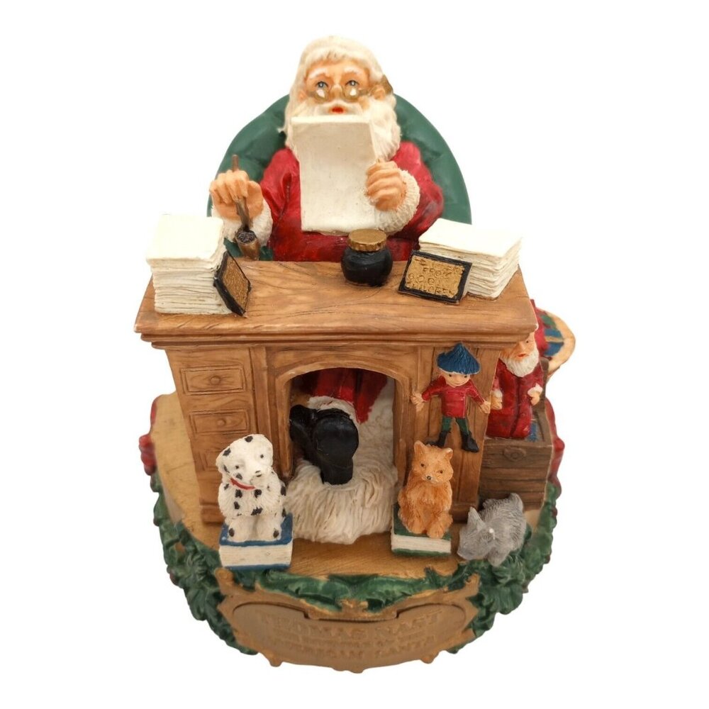 Thomas Nast Inventor Of The American Santa Musical 1992 Christmas Streets Vtg